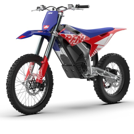 pit bike eléctrica RFN WARRIOR SX-E15 8000W 74V 40AH 19/16"