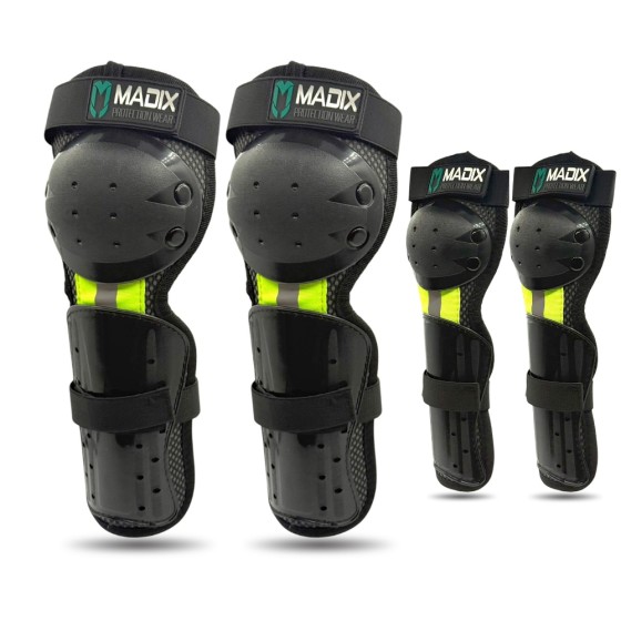 Rodilleras y coderas cross infantil - Motosapollo.com